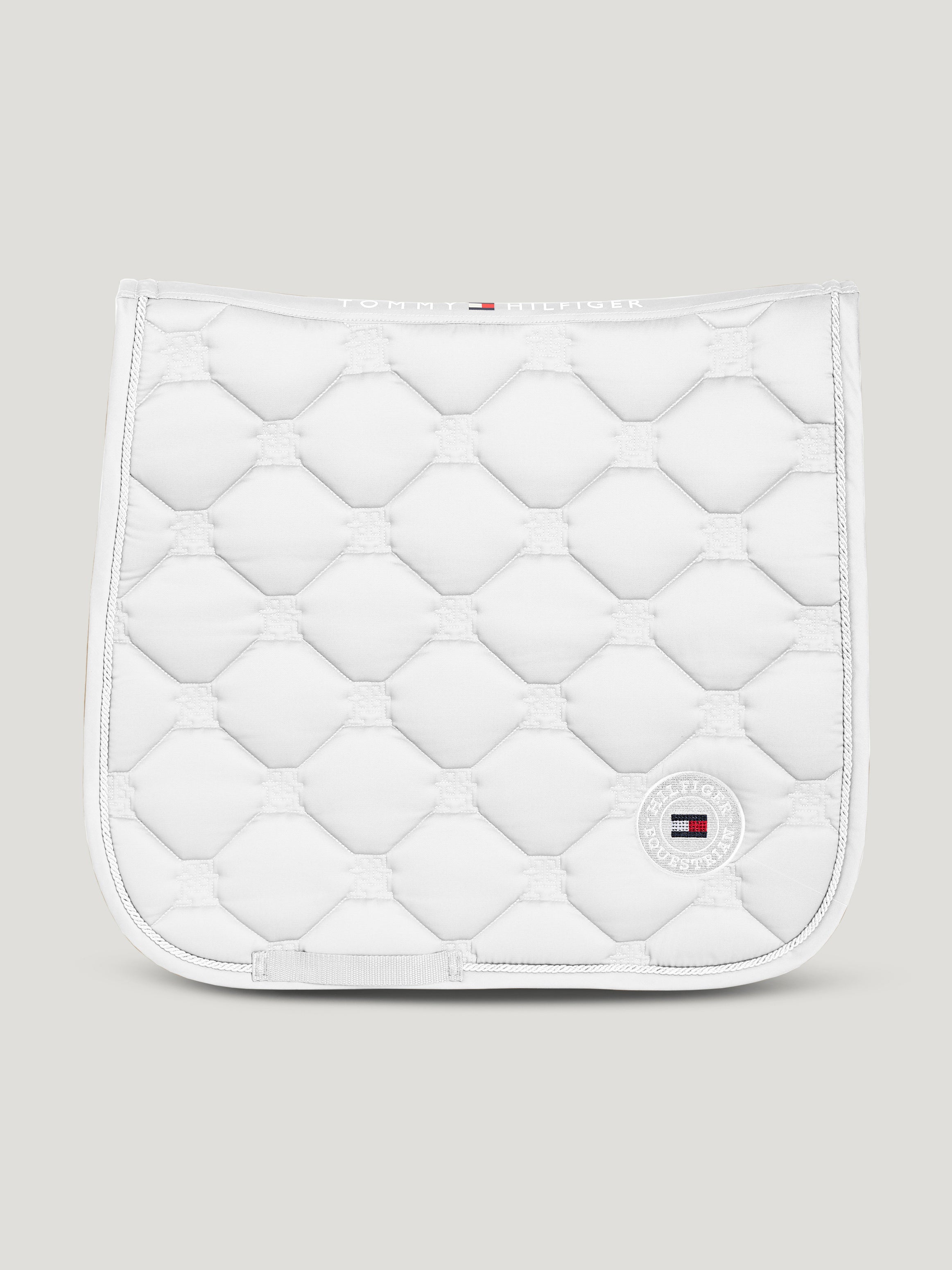 Tommy Hilfiger Equestrian Liberty Dressage Saddle Pad WHITE