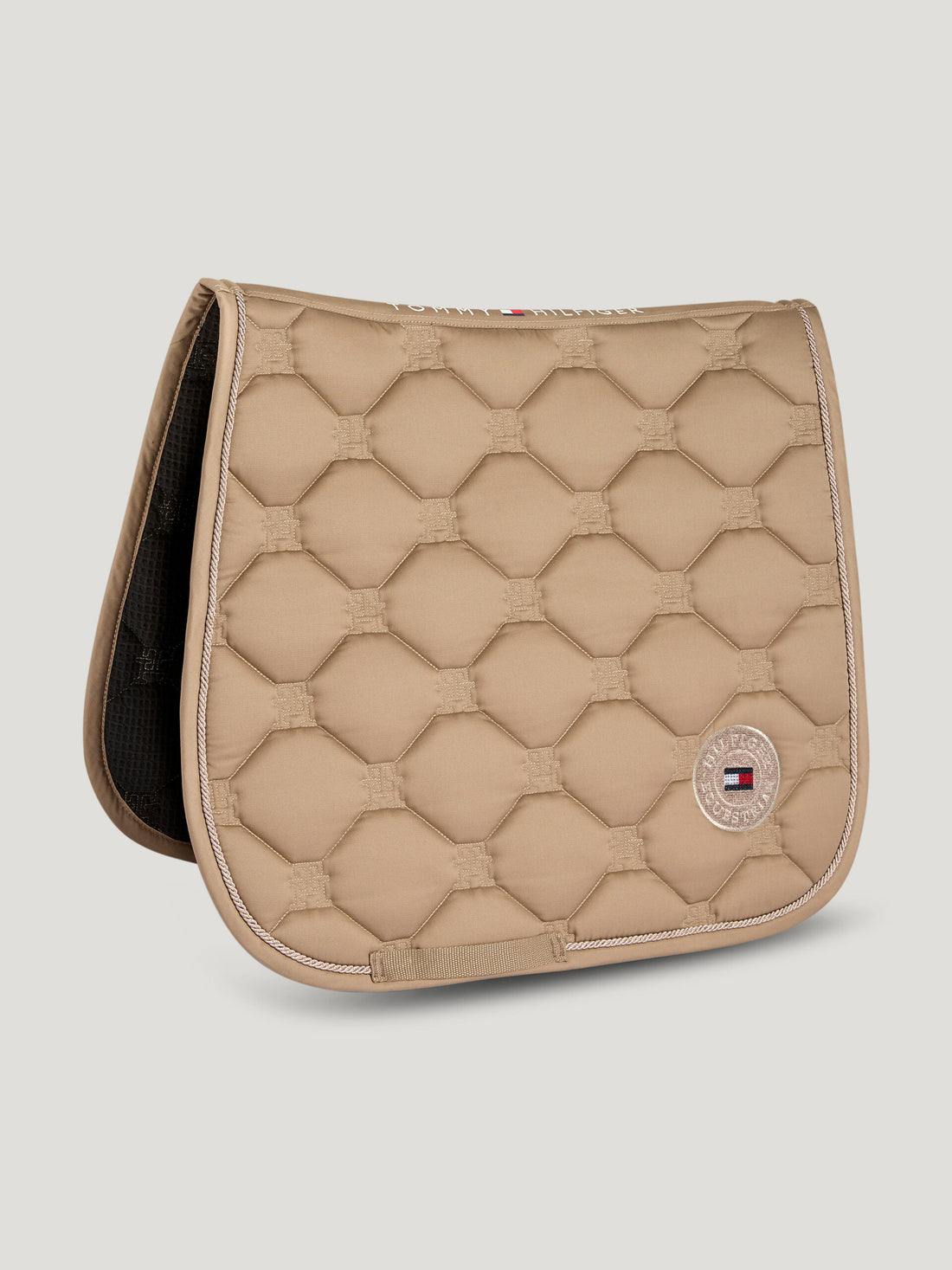 Tommy Hilfiger Equestrian Liberty Dressage Saddle Pad - TAUPE