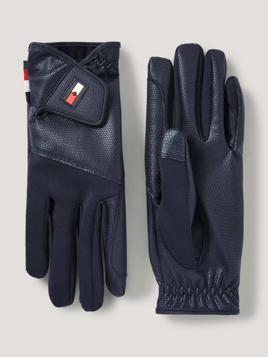 Tommy Hilfiger Equestrian Bryce Winter Riding Gloves - DESERT SKY