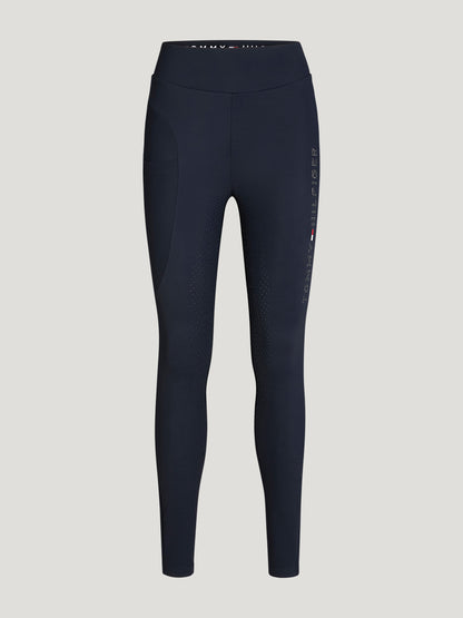 Tommy Hilfiger Equestrian Elmira Winter Rhinestone Full Grip Leggings