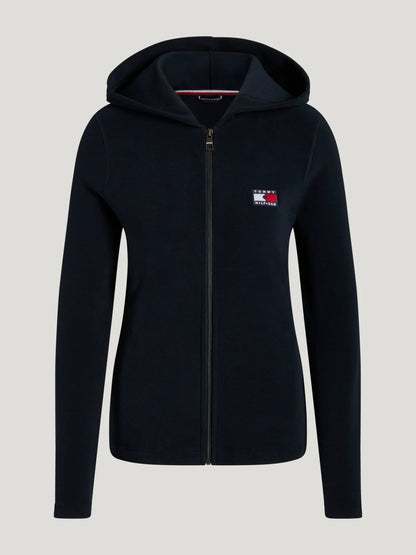Tommy Hilfiger Equestrian Whitney Fleece Zip Sweatshirt - Desert Sky