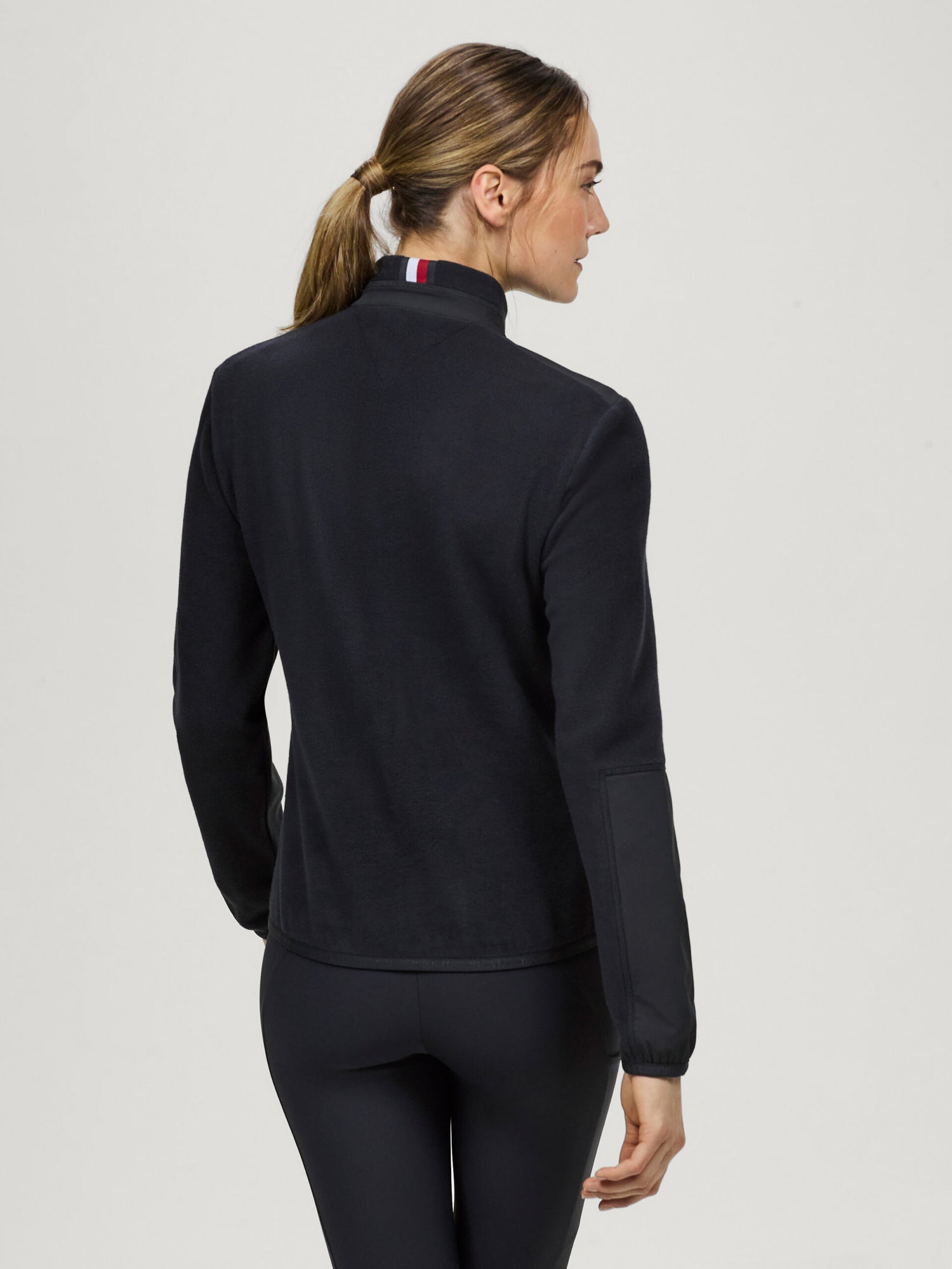 Tommy Hilfiger Equestrian Huntington Fleece Jacket - DESERT SKY