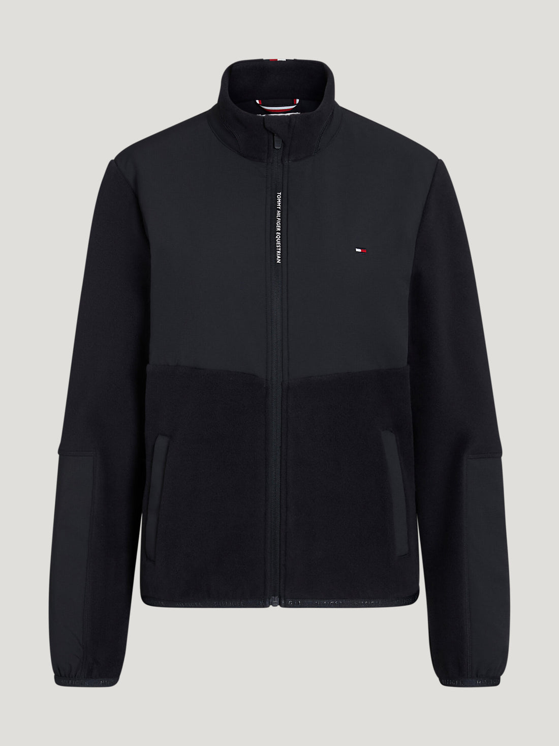 Tommy Hilfiger Equestrian Huntington Fleece Jacket - DESERT SKY