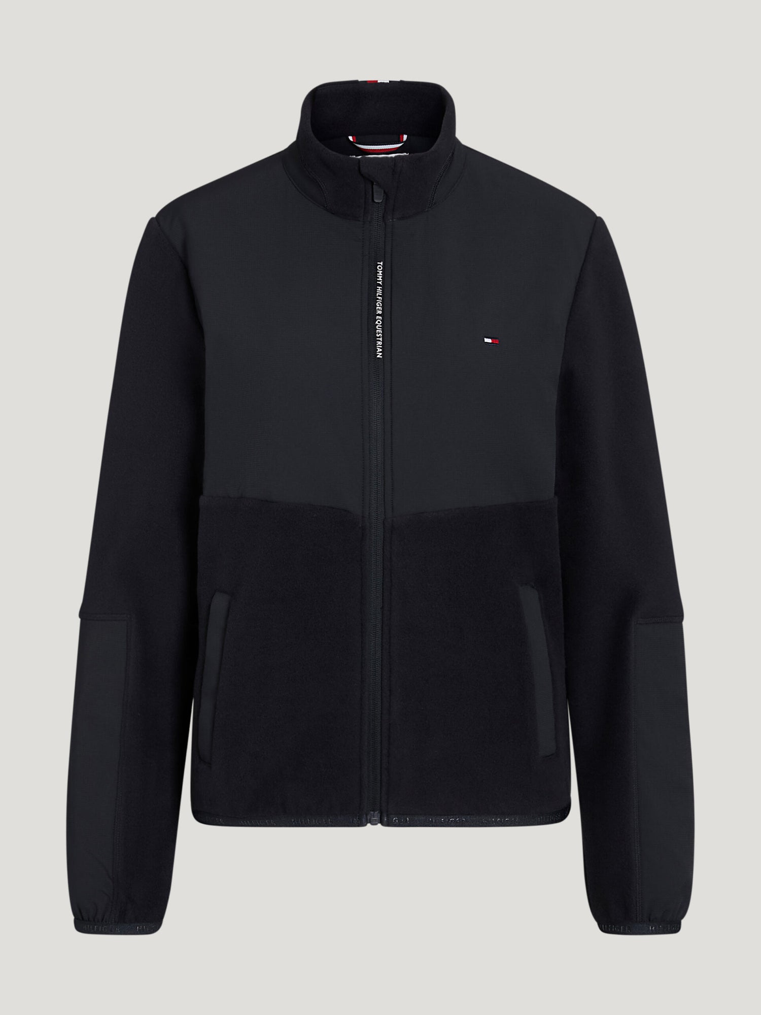 Tommy Hilfiger Equestrian Huntington Fleece Jacket - DESERT SKY