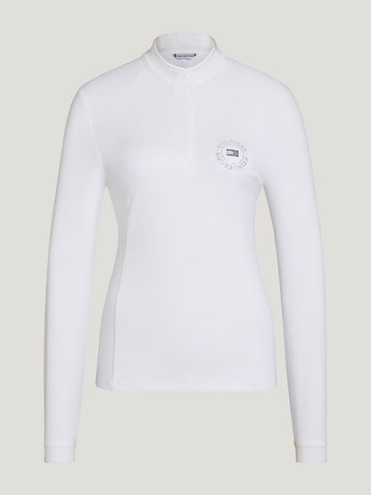 Tommy Hilfiger Equestrian Taylor Rhinestone Show Shirt