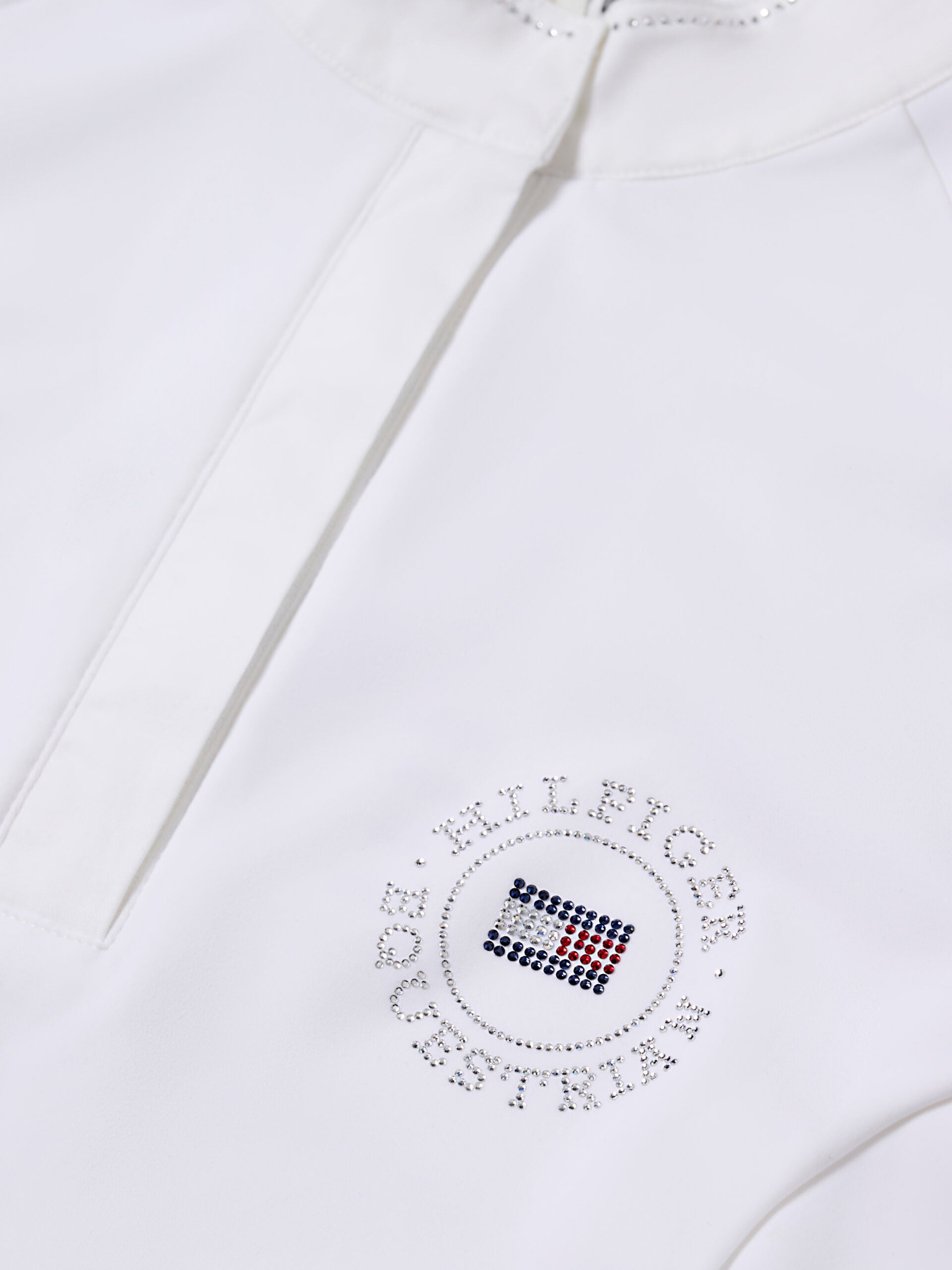 Tommy Hilfiger Equestrian Taylor Rhinestone Show Shirt