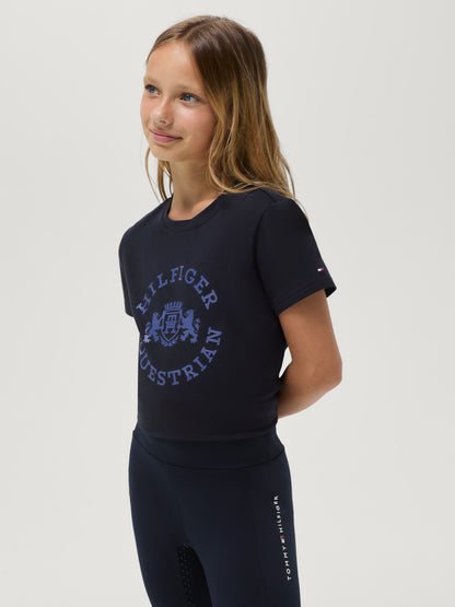 Tommy Hilfiger Equestrian Pasadena T-Shirt Young Rider DESERT SKY
