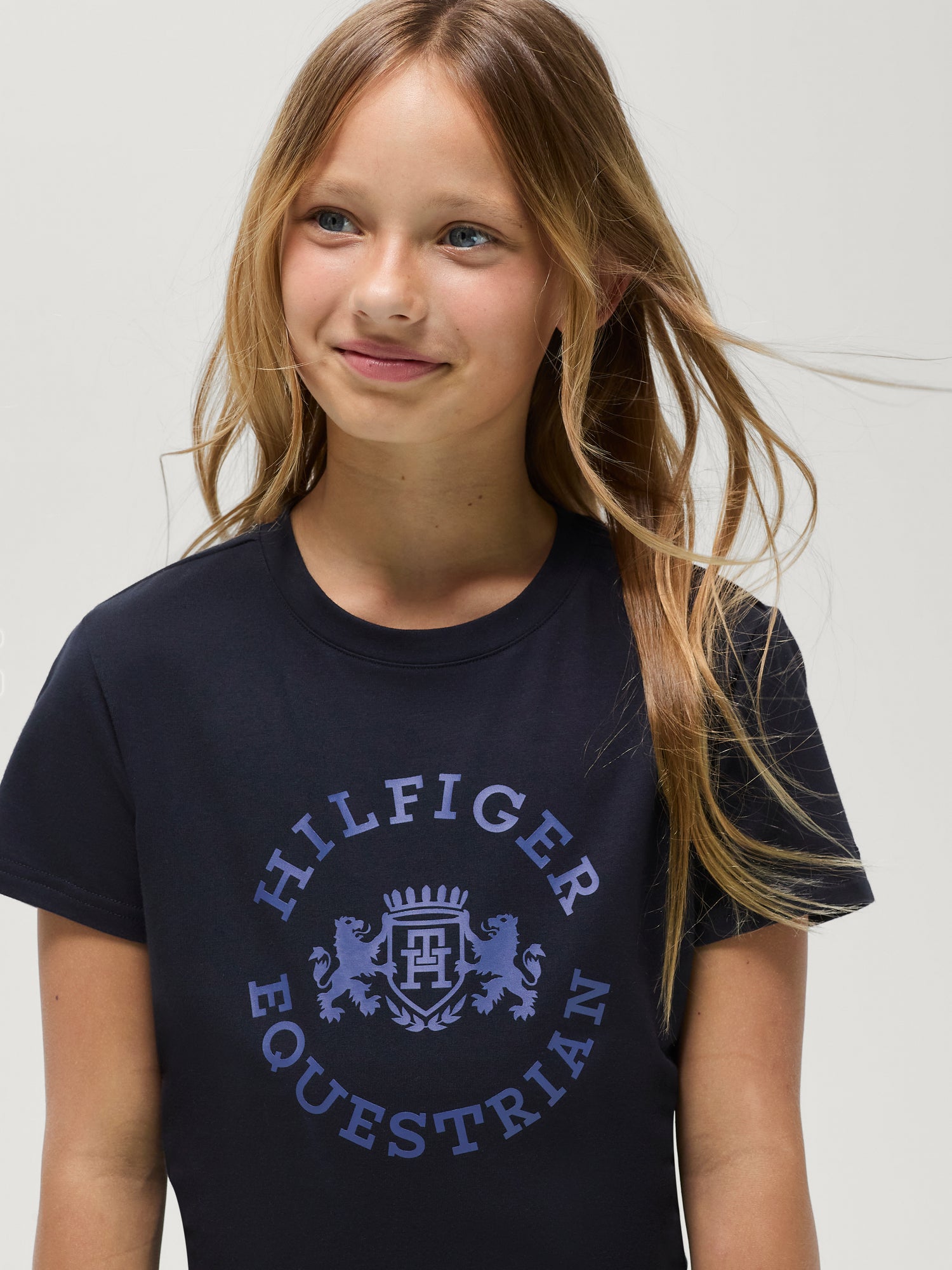 Tommy Hilfiger Equestrian Pasadena T-Shirt Young Rider DESERT SKY