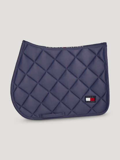 Tommy Hilfiger Equestrian Columbia Jumping Saddle Pad FADED INDIGO
