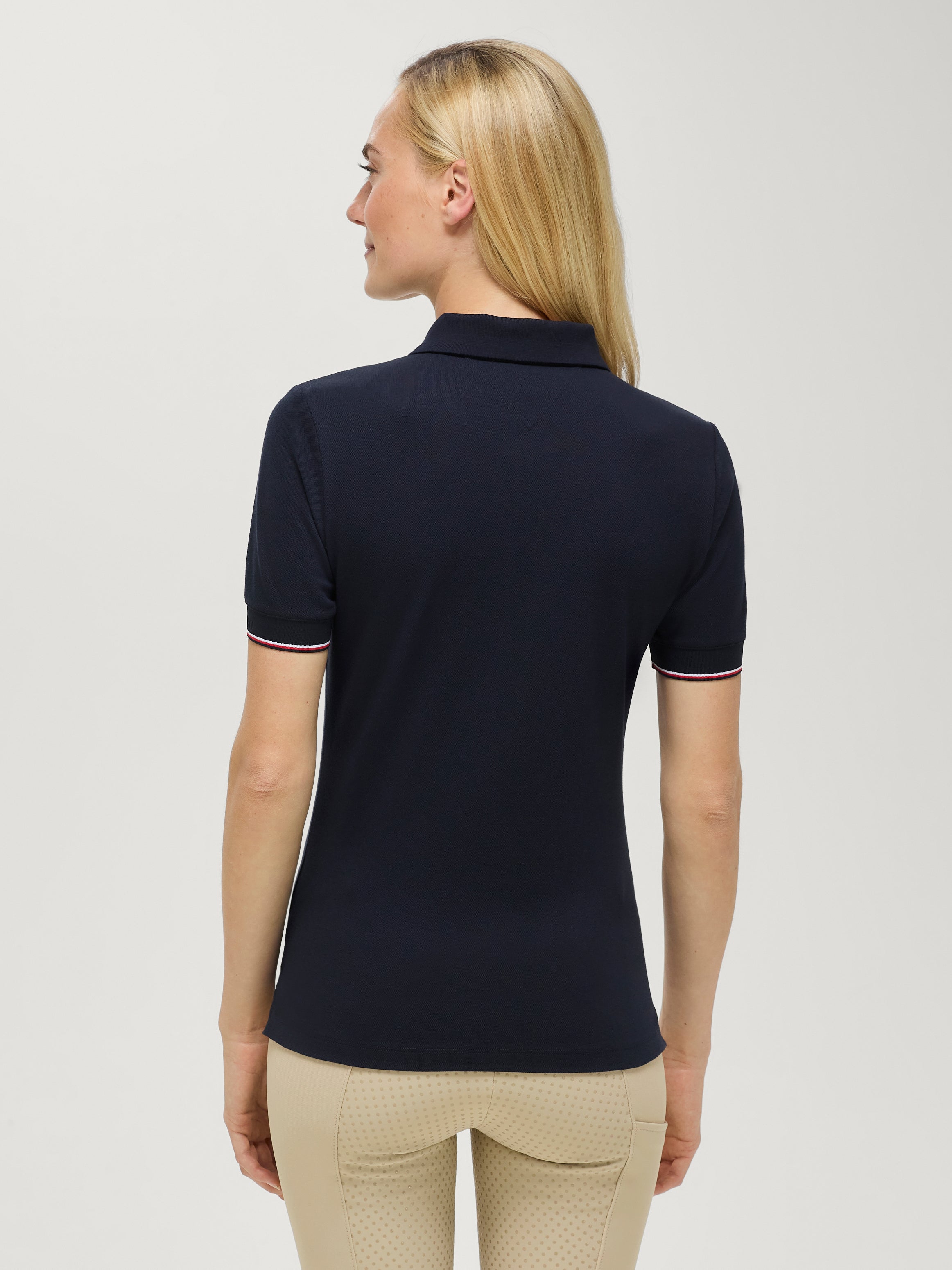 Tommy Hilfiger Equestrian Anaheim Zip Poloshirt DESERT SKY