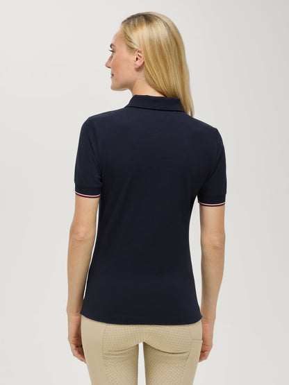 Tommy Hilfiger Equestrian Anaheim Zip Poloshirt DESERT SKY