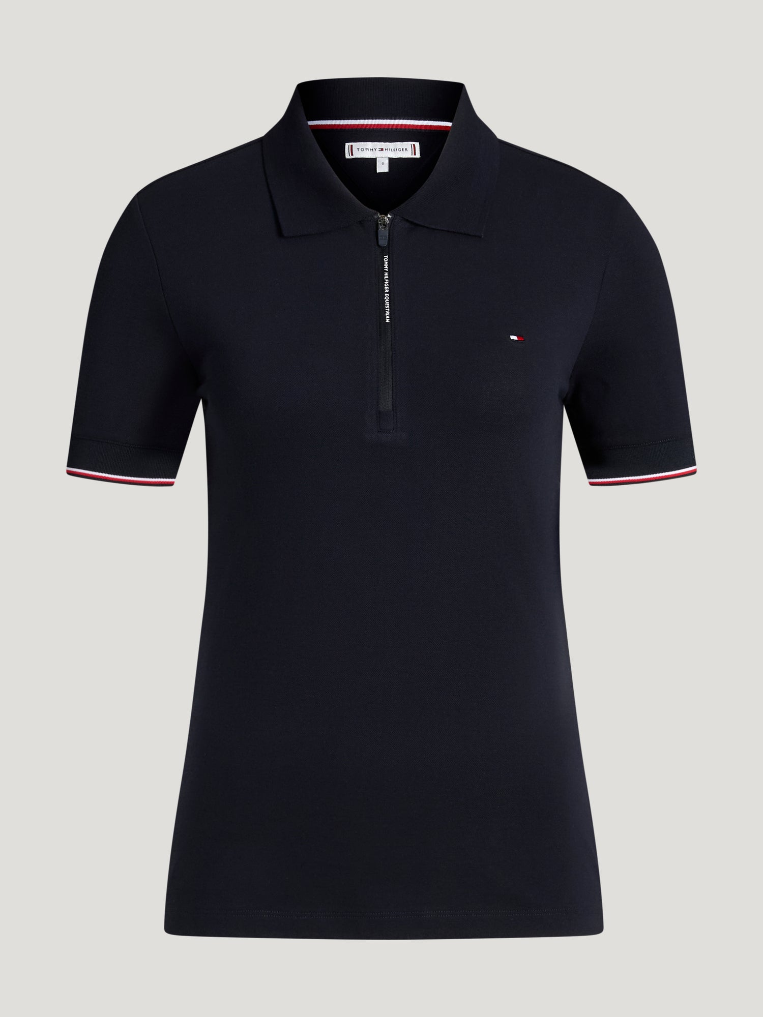 Tommy Hilfiger Equestrian Anaheim Zip Poloshirt DESERT SKY