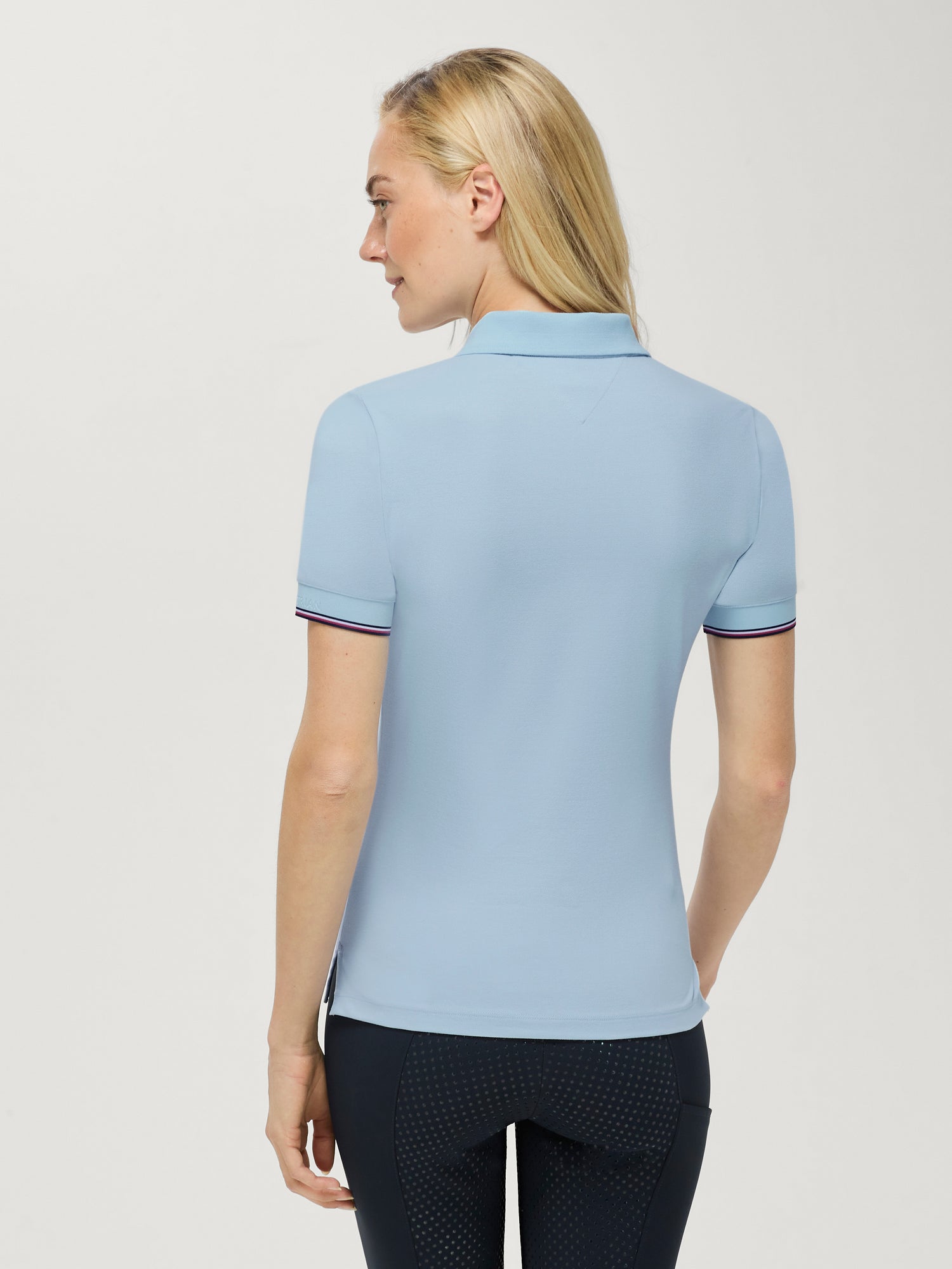 Tommy Hilfiger Equestrian Anaheim Zip Poloshirt SWEET BLUE