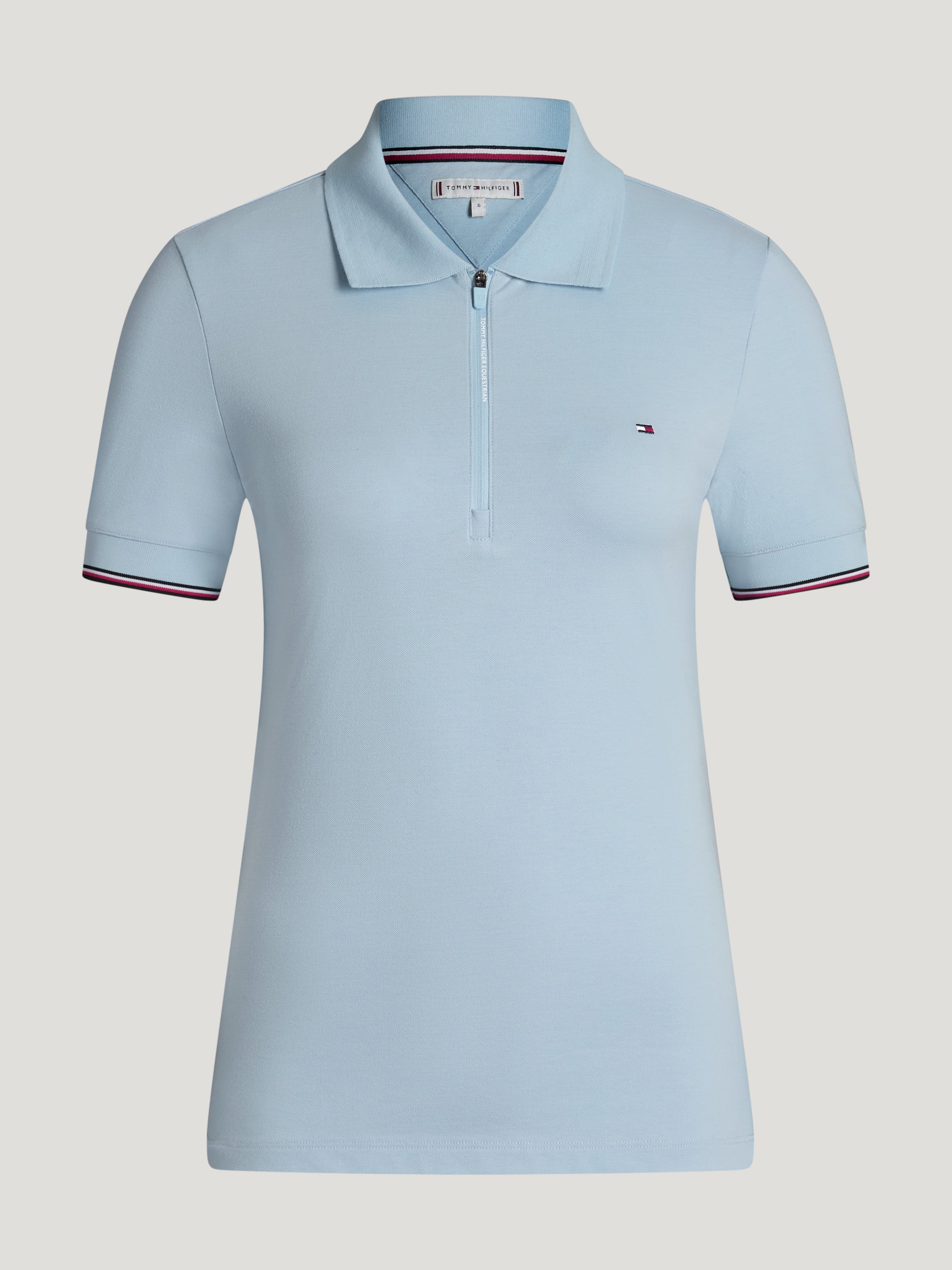 Tommy Hilfiger Equestrian Anaheim Zip Poloshirt SWEET BLUE