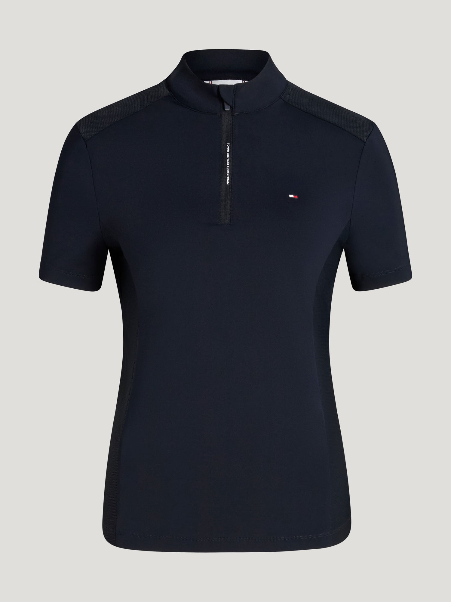 Tommy Hilfiger Equestrian Palma 1/4 Zip Training Top DESERT SKY