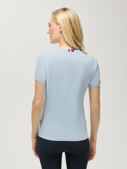 Tommy Hilfiger Equestrian Malibu Rhinestone T-Shirt SWEET BLUE