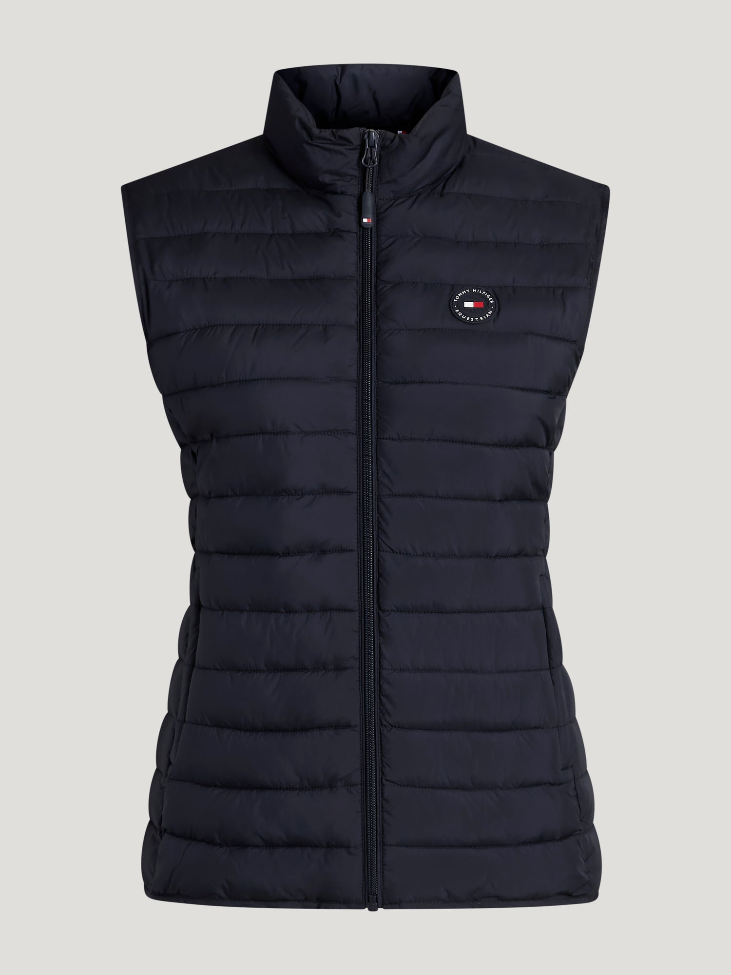 Tommy Hilfiger Equestrian Serano Quilted Vest DESERT SKY