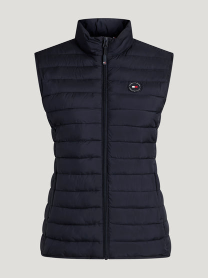 Tommy Hilfiger Equestrian Serano Quilted Vest DESERT SKY