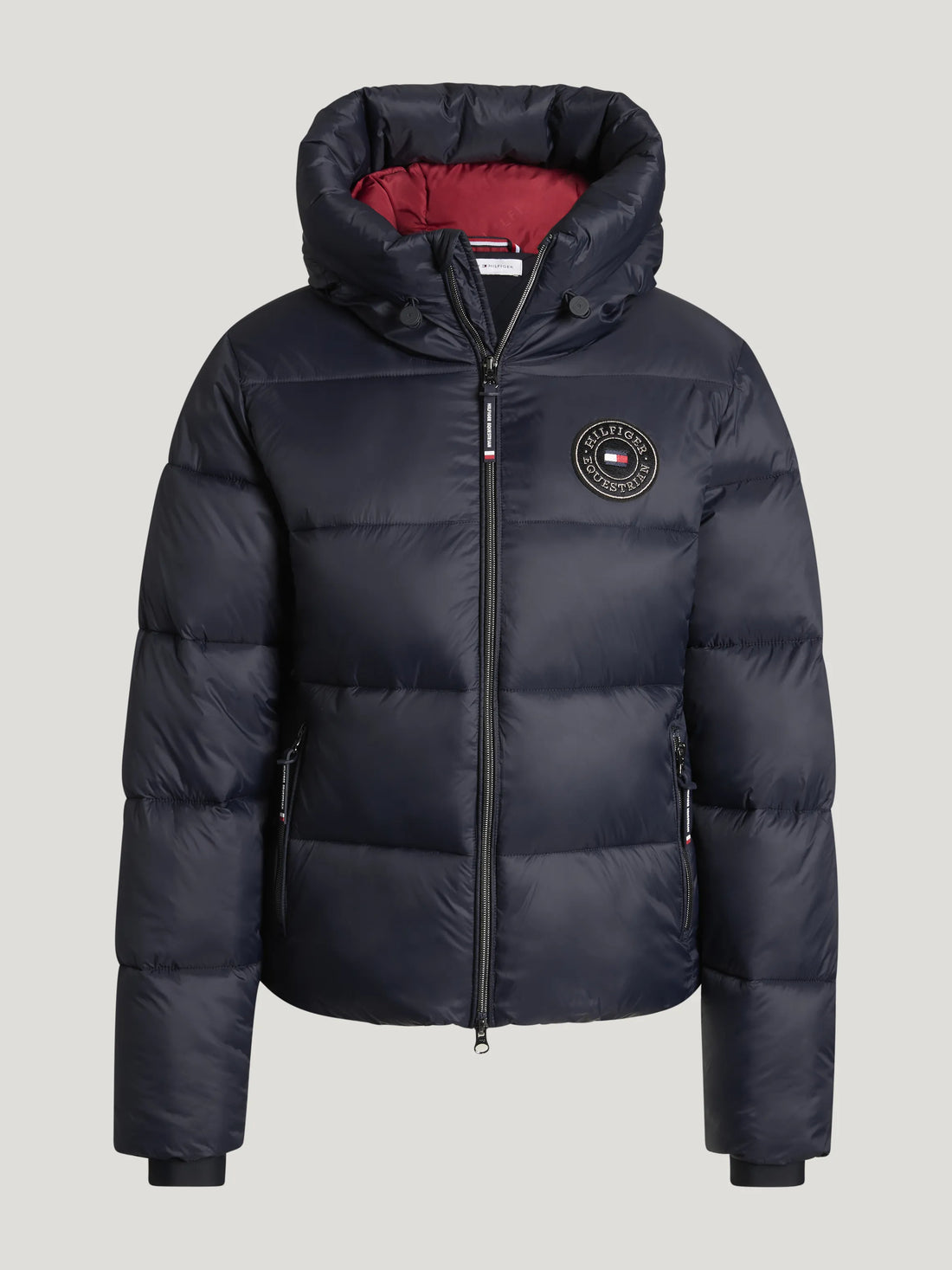 Tommy Hilfiger Equestrian Glendale Women Puffer Jacket DESERT SKY