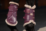 Eskadron Heritage AW23 Faux Brushing Boots - Cassis