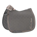 Eskadron Heritage AW23 Sparkle Peacock Saddle Pad - Earl Grey