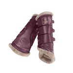 Eskadron Heritage AW23 Faux Brushing Boots - Cassis