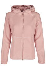 Eskadron Heritage AW23 Zip Hood Fleece Jacket - Pearl Rose