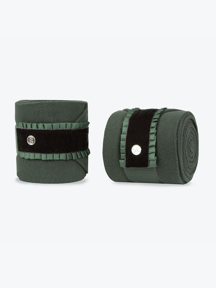 PS OF Sweden Ruffle Bandages - Forest Green