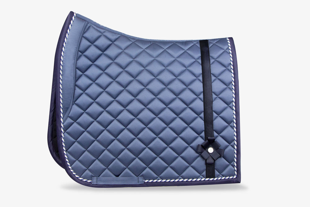 PS OF Sweden Dressage Saddle-pad Bow - Dim Blue