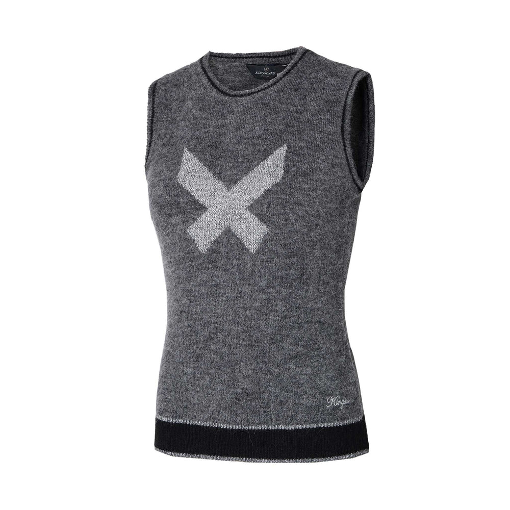 Kingsland AW21 Tabitha Sleeveless Knit - Dark Grey