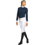 Cavalleria Toscana Elegant Embroidery Shirt - Navy