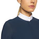 Cavalleria Toscana Elegant Embroidery Shirt - Navy