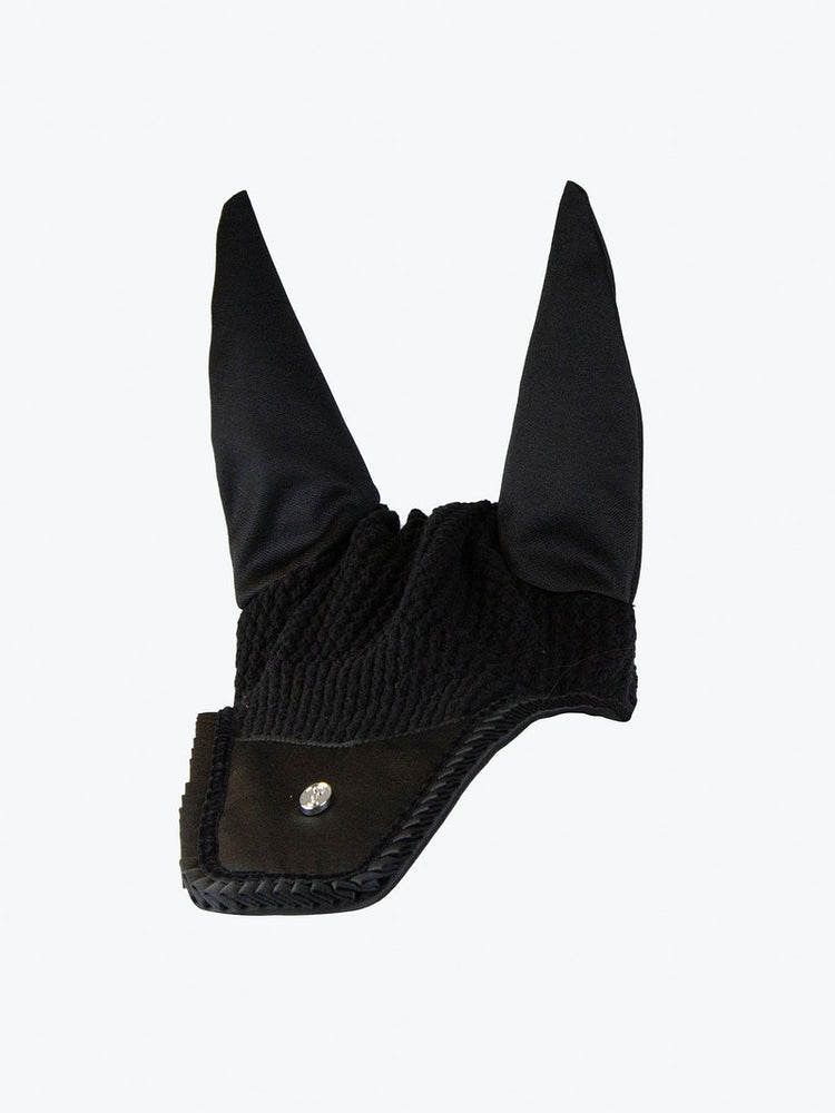 PS OF Sweden AW21 Diamond Ruffle Fly Veil - Black