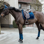 Kentucky Velvet Basic Navy Saddle-pad