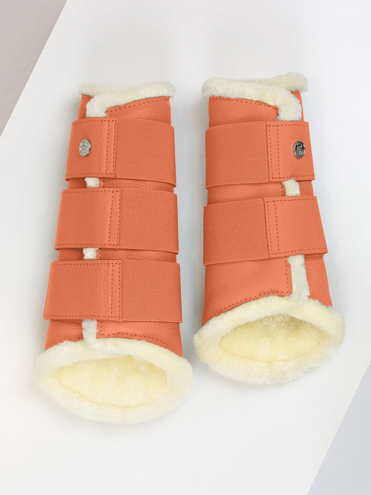 PS OF Sweden AW22 Limited Edition Faux Boots - Coral