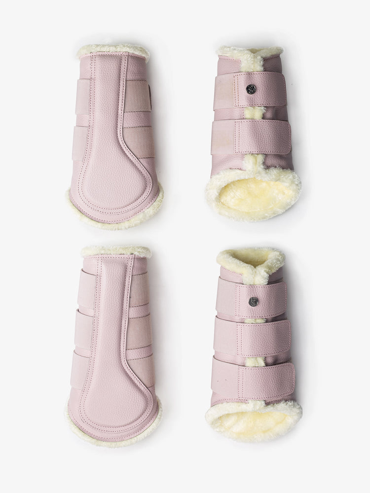 PS OF Sweden SS22 Lotus Pink Faux Fur Boots