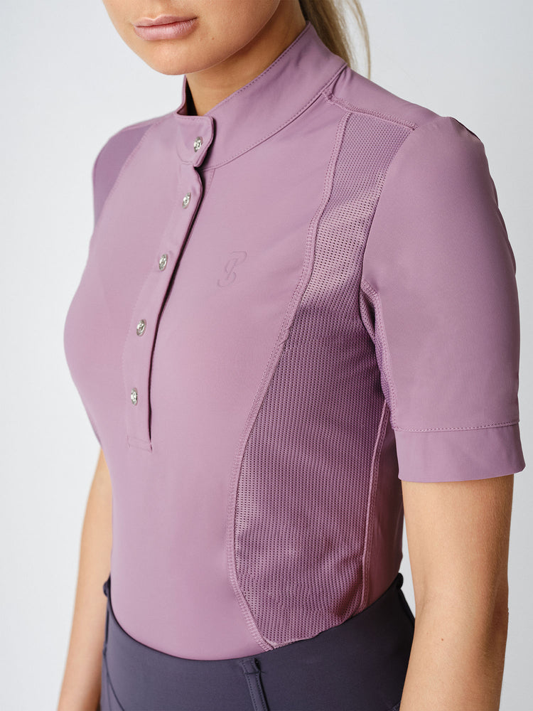 PS OF Sweden SS22 Cecile Short Sleeve - Purple Grape