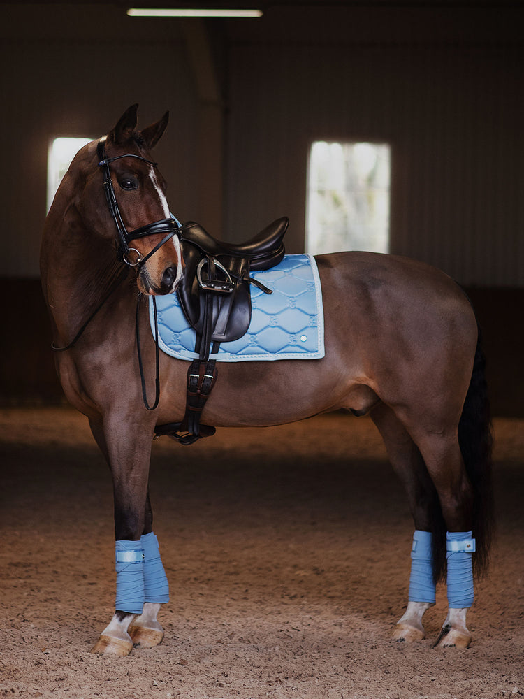 PS OF Sweden SS22 Signature Saddle-pad - Allure Blue