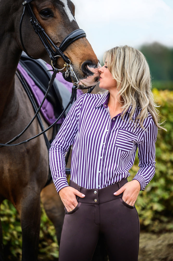 PS Of Sweden SS21 Cassidy Shirt - Plum