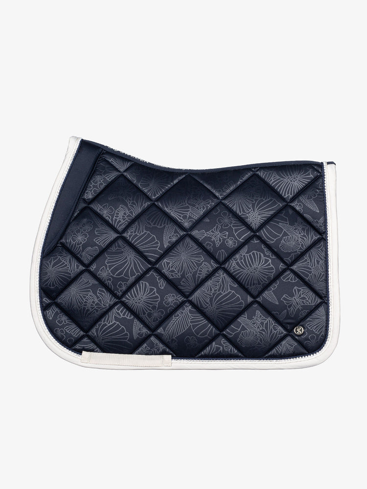 PS OF Sweden SS23 Navy Floret Saddle-pad