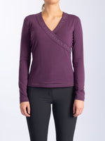 PS OF Sweden AW22 Honore Wrap - Hortensia