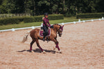 Equestrian Stockholm AW20 Purple White Edge Bandages