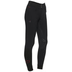 Cavalleria Toscana American Full Grip Breeches - Black Red Stripe