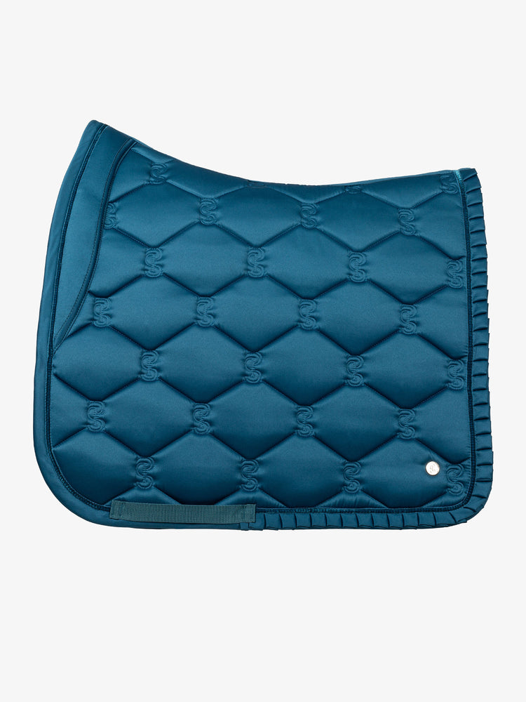 PS OF Sweden AW22 Ruffle Saddle-pad - Petrol