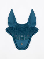 PS OF Sweden AW22 Ruffle Fly Veil - Petrol