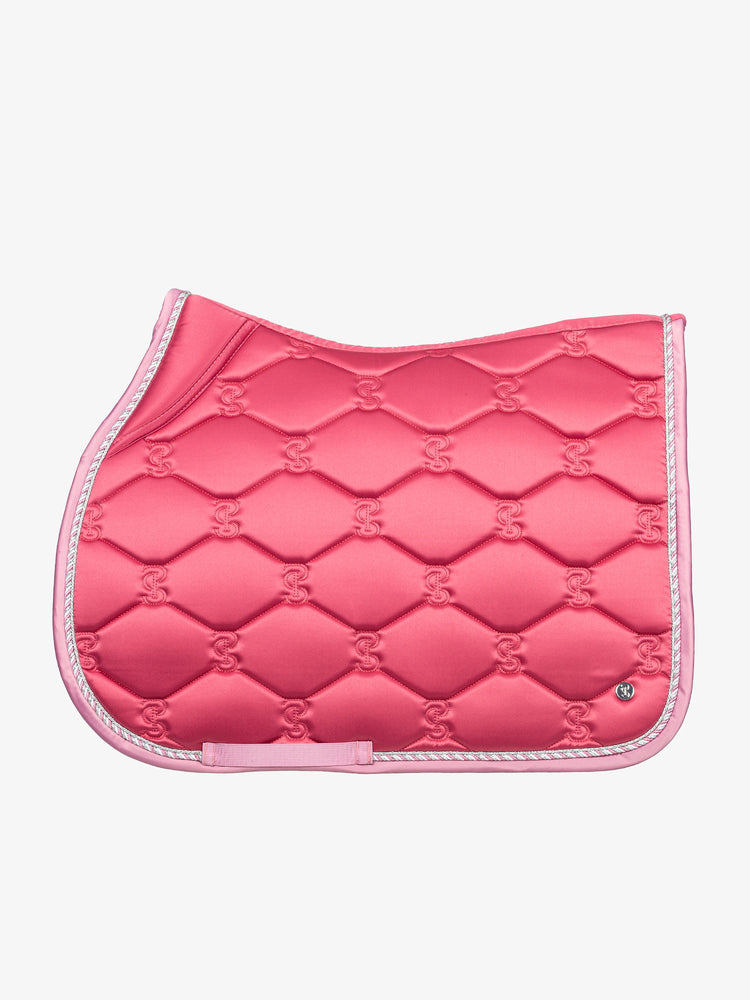 PS OF Sweden SS22 Signature Saddle-pad - Berry Pink