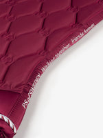 PS OF Sweden Signature Saddle-pad - Wine