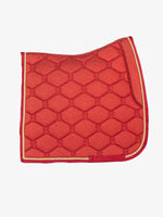 PS OF Sweden Limited Edition Christmas Stardust Saddle Pad - Dark Red