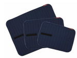 LeMieux Memory Foam Bandage Pads - Navy (Pair)