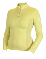 Equestrian Stockholm SS21 Soft Lemon Vision Top